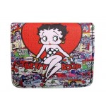 Betty Boop Bi Fold Wallet Sm #070 Sitting On Name Design